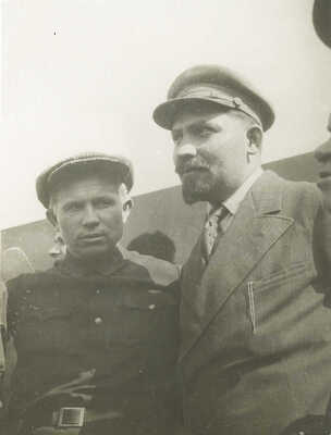 Фото Хрущева и Кагановича. [1930-е гг.]